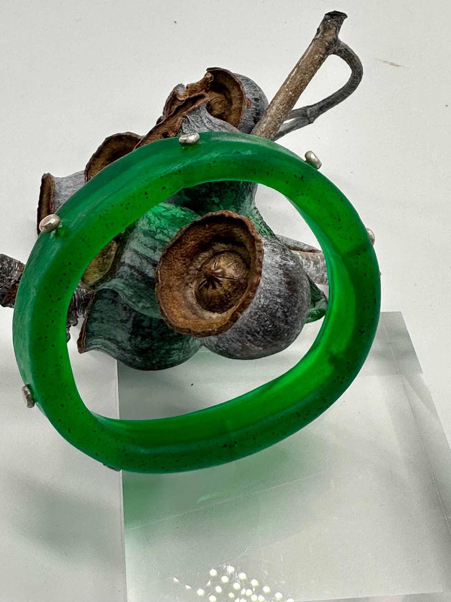 Jade GreenKWD Classic Resin Bangle - XS
