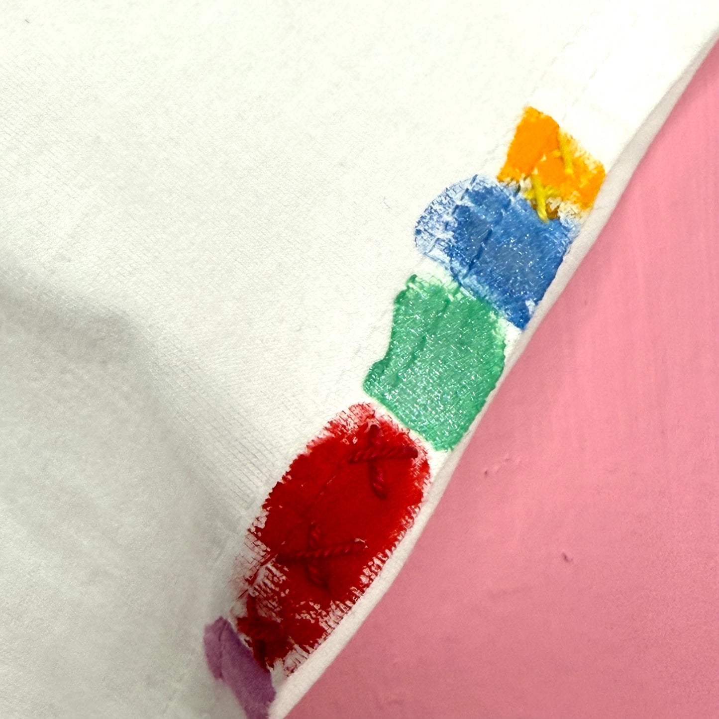 Multi coloured circles t-shirt - size M