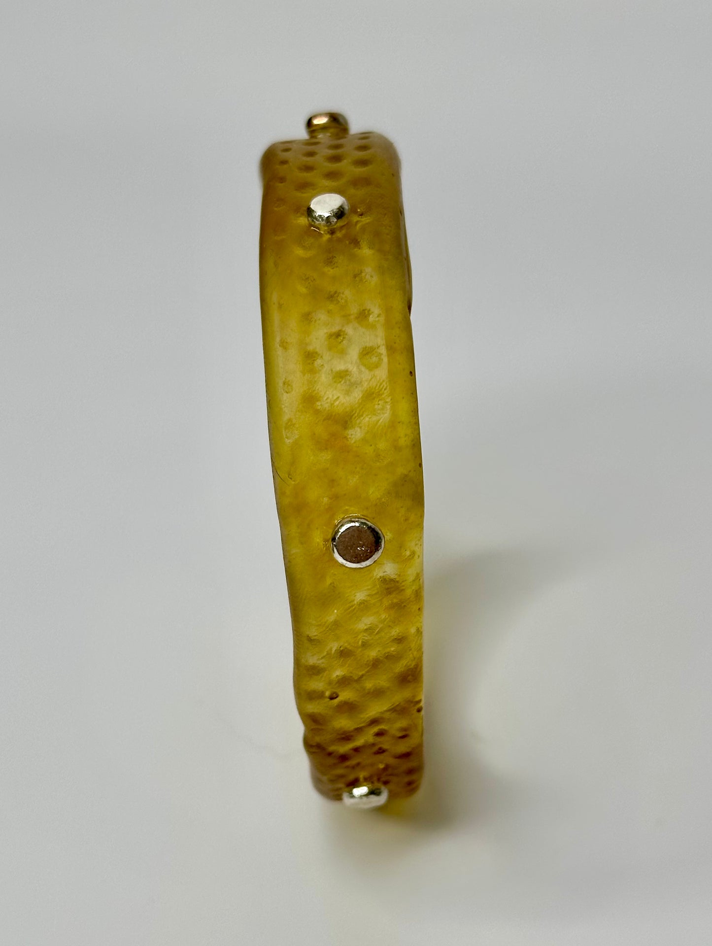 Honey Brown Spotty KWD Classic Resin Bangle