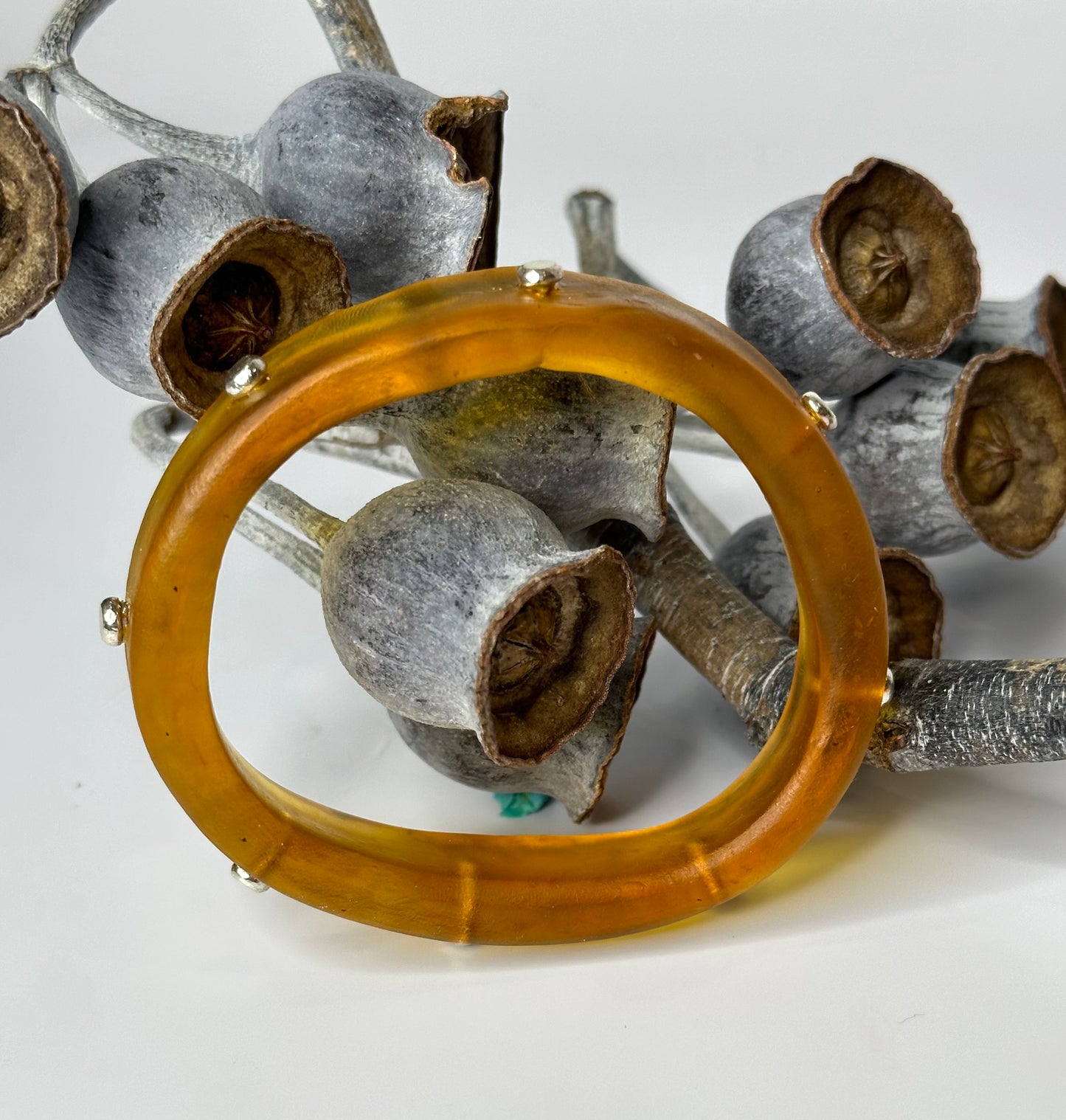 Translucent Brown KWD Classic Resin Bangle - XS