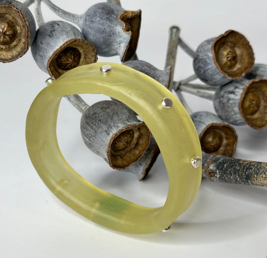 Natural KWD Classic Resin Bangle - XS