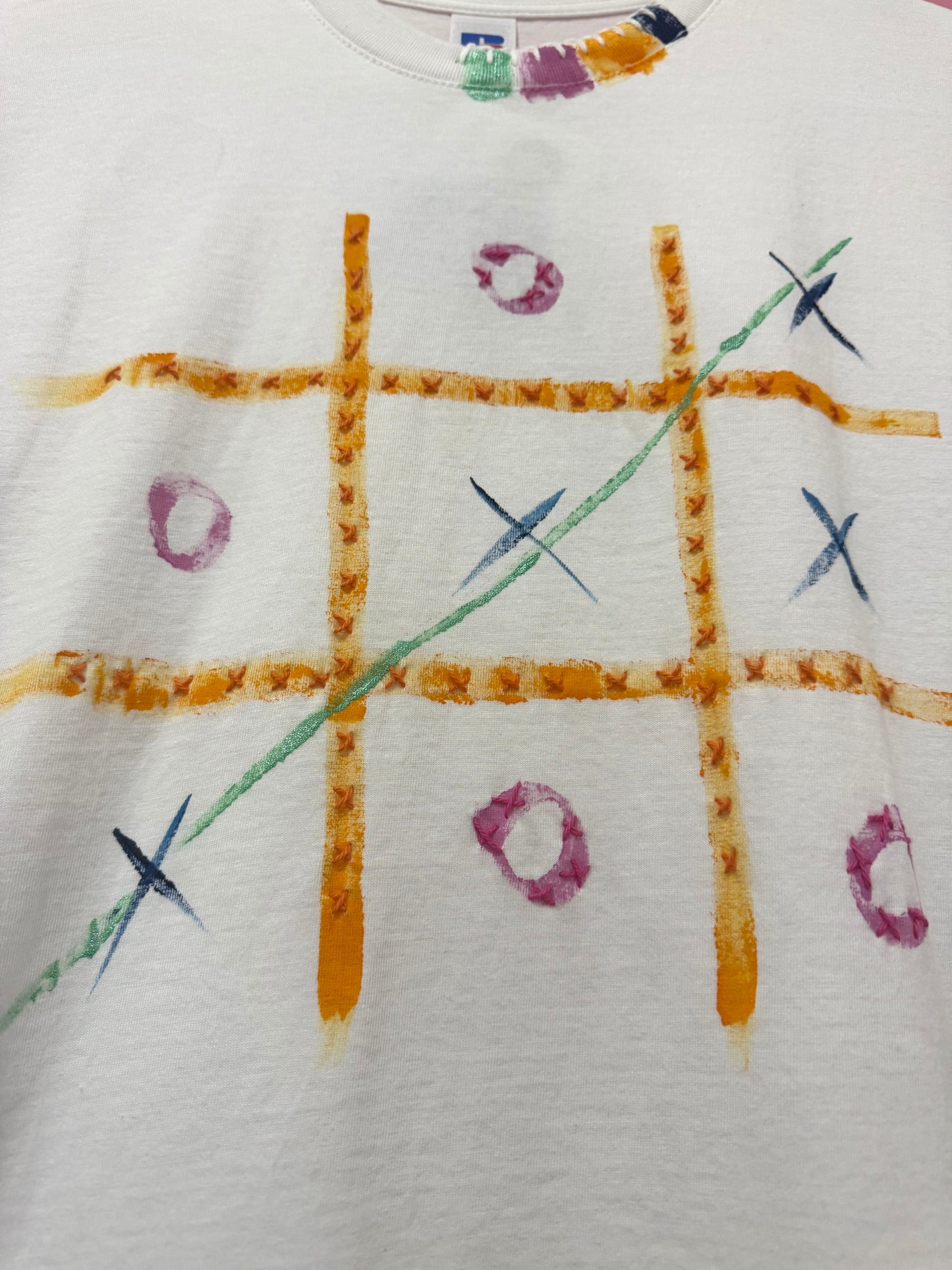 Naughts and crosses multi coloured t-shirt - size Sml