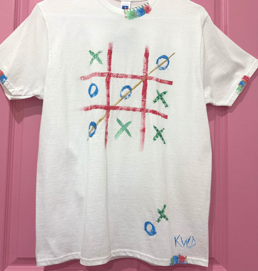Naughts and crosses multi coloured t-shirt - size Sml