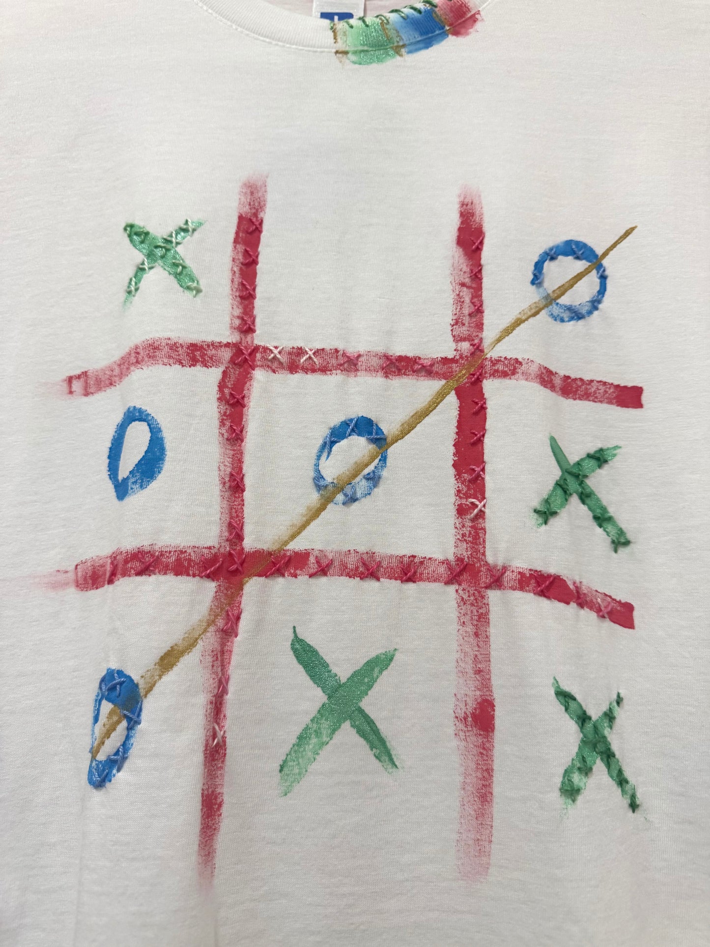 Naughts and crosses multi coloured t-shirt - size Sml