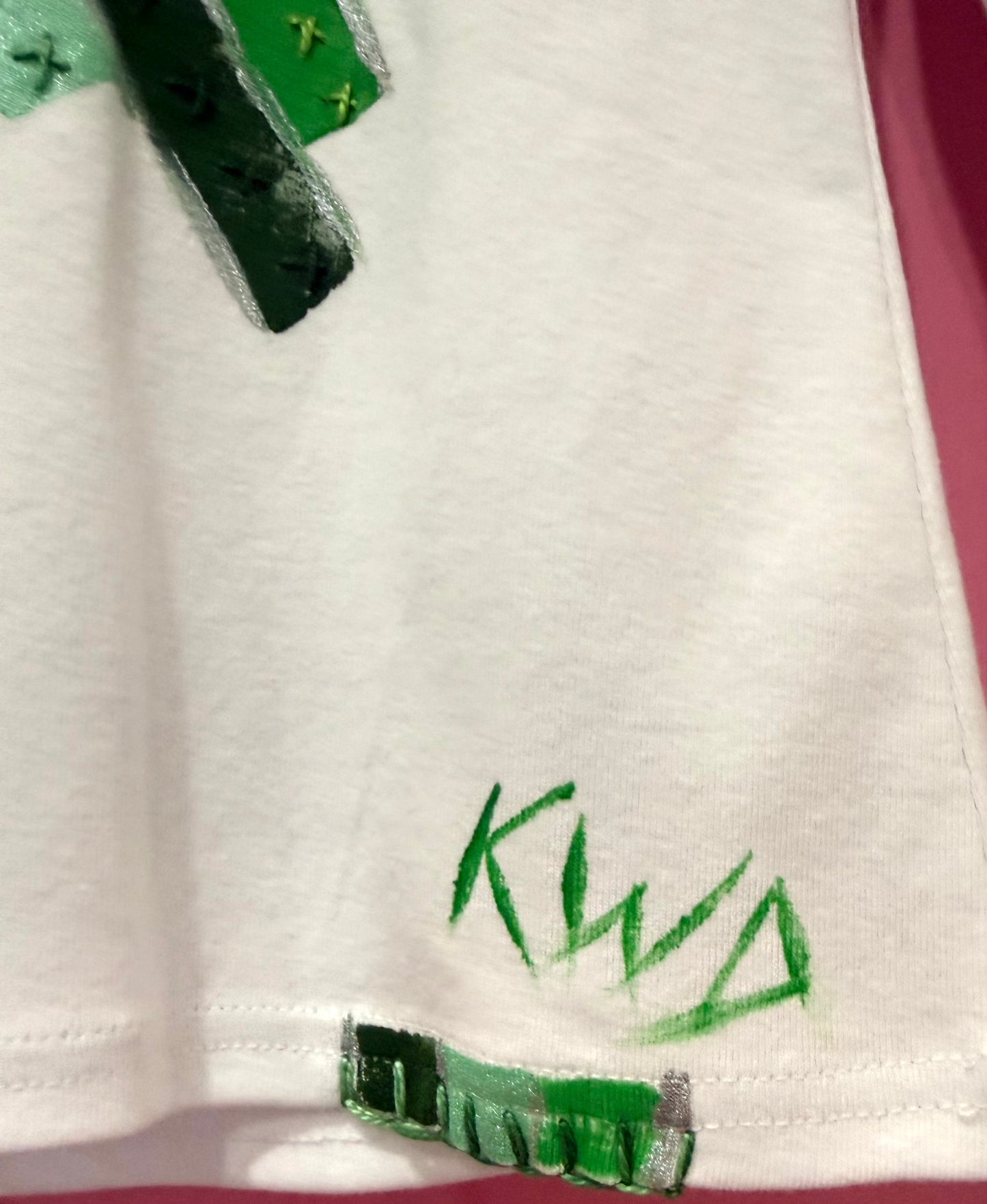 Greens striped long sleeve t-shirt - size 10