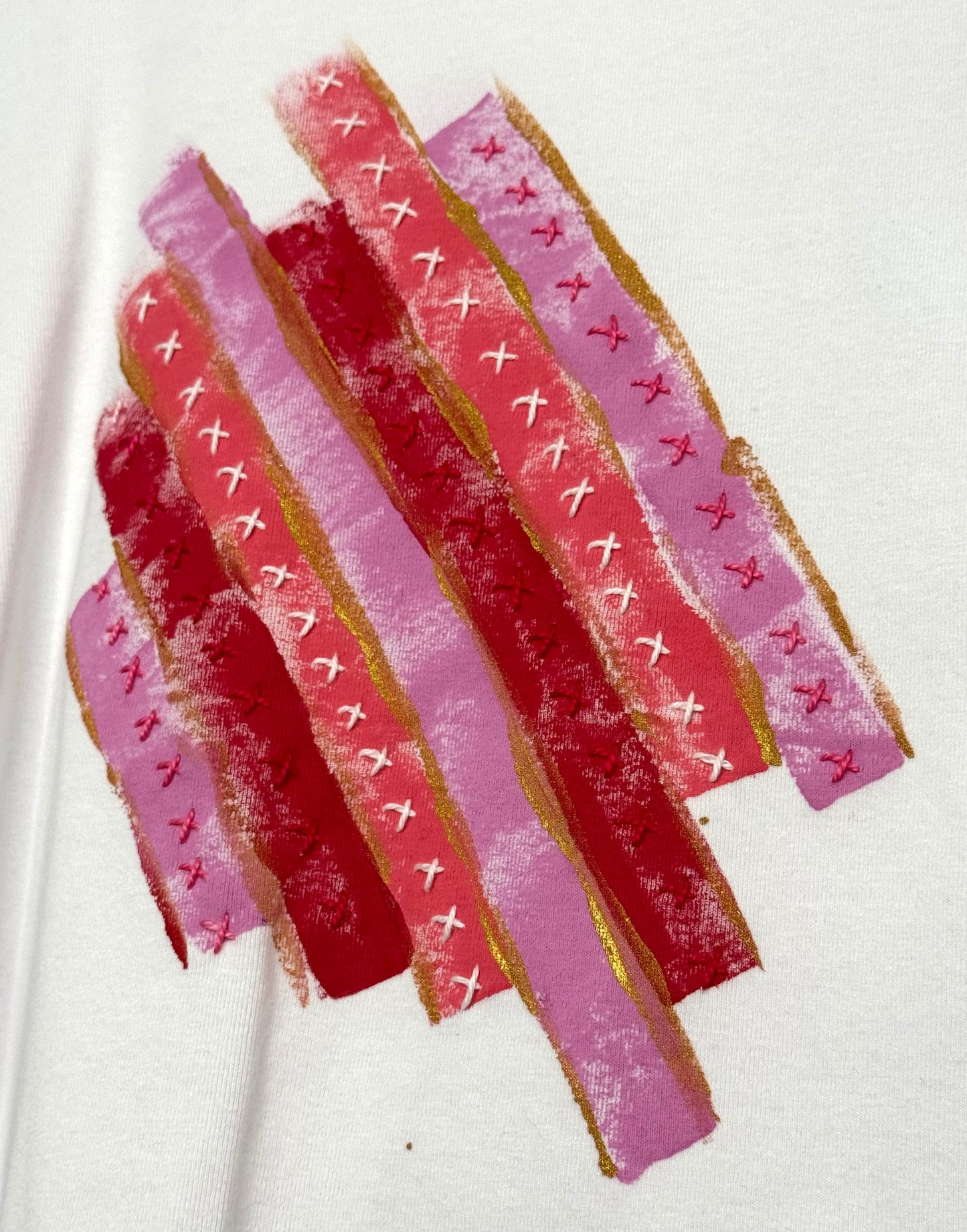 Red, Pinks long sleeved t-shirt - size 12