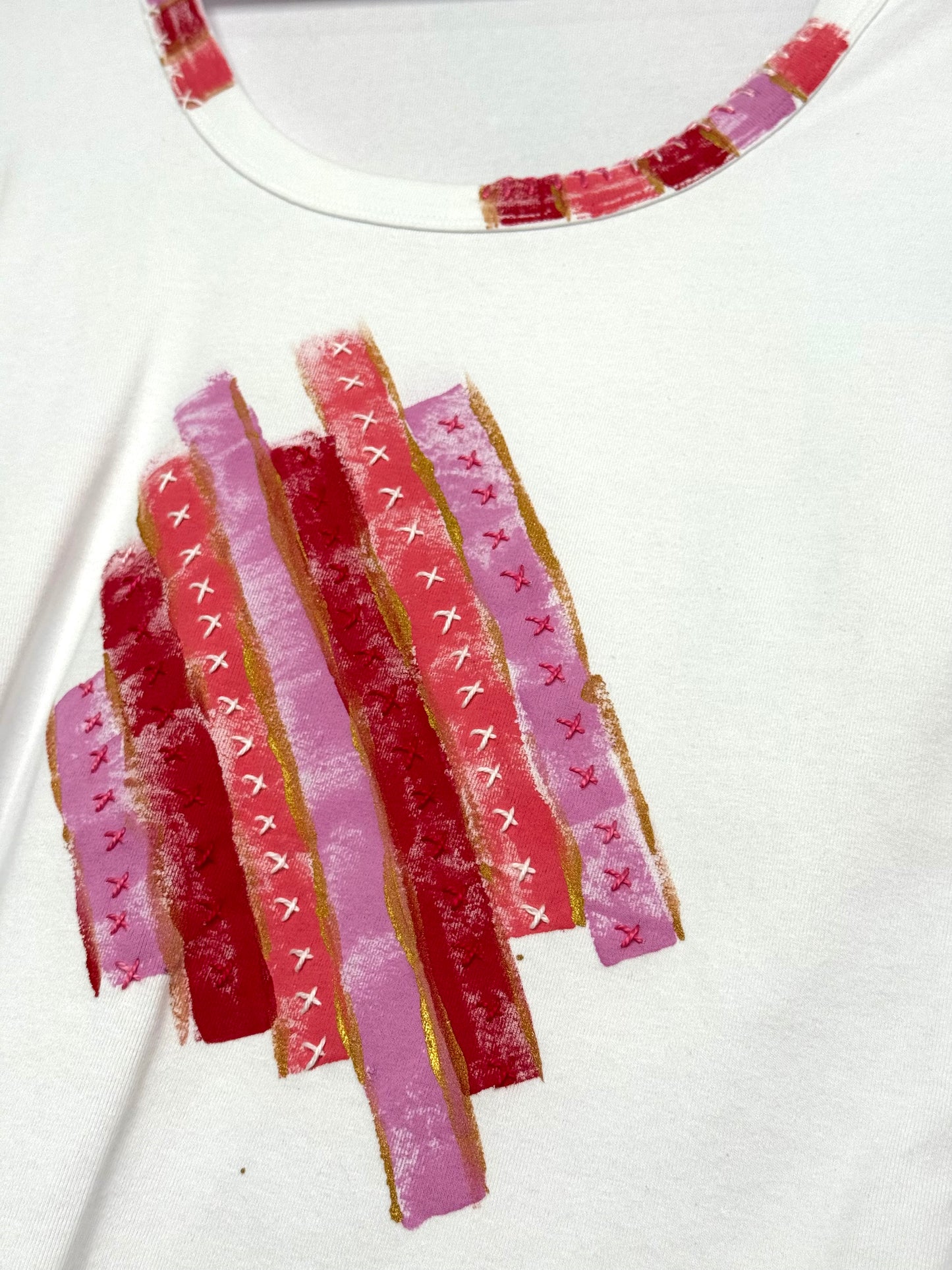Red, Pinks long sleeved t-shirt - size 12