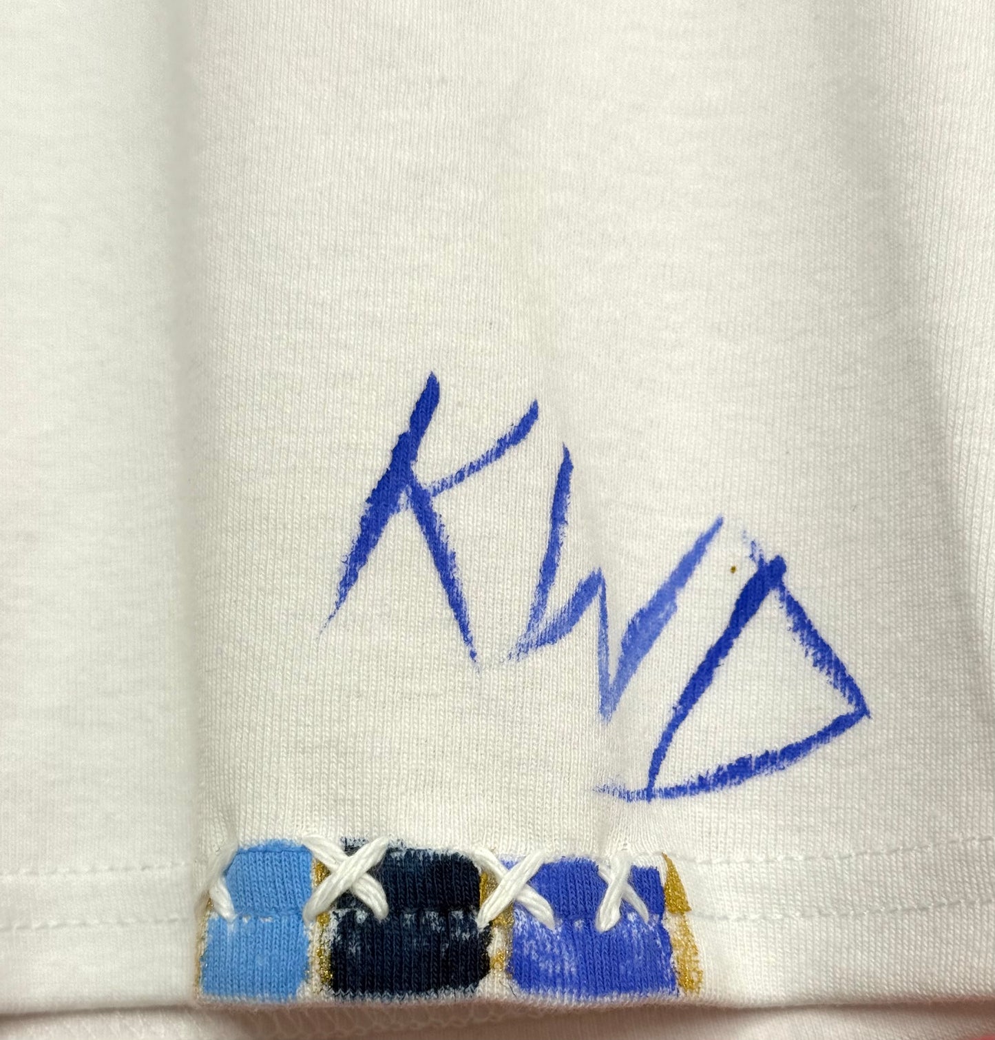 Blues long sleeve  t-shirt - size 8