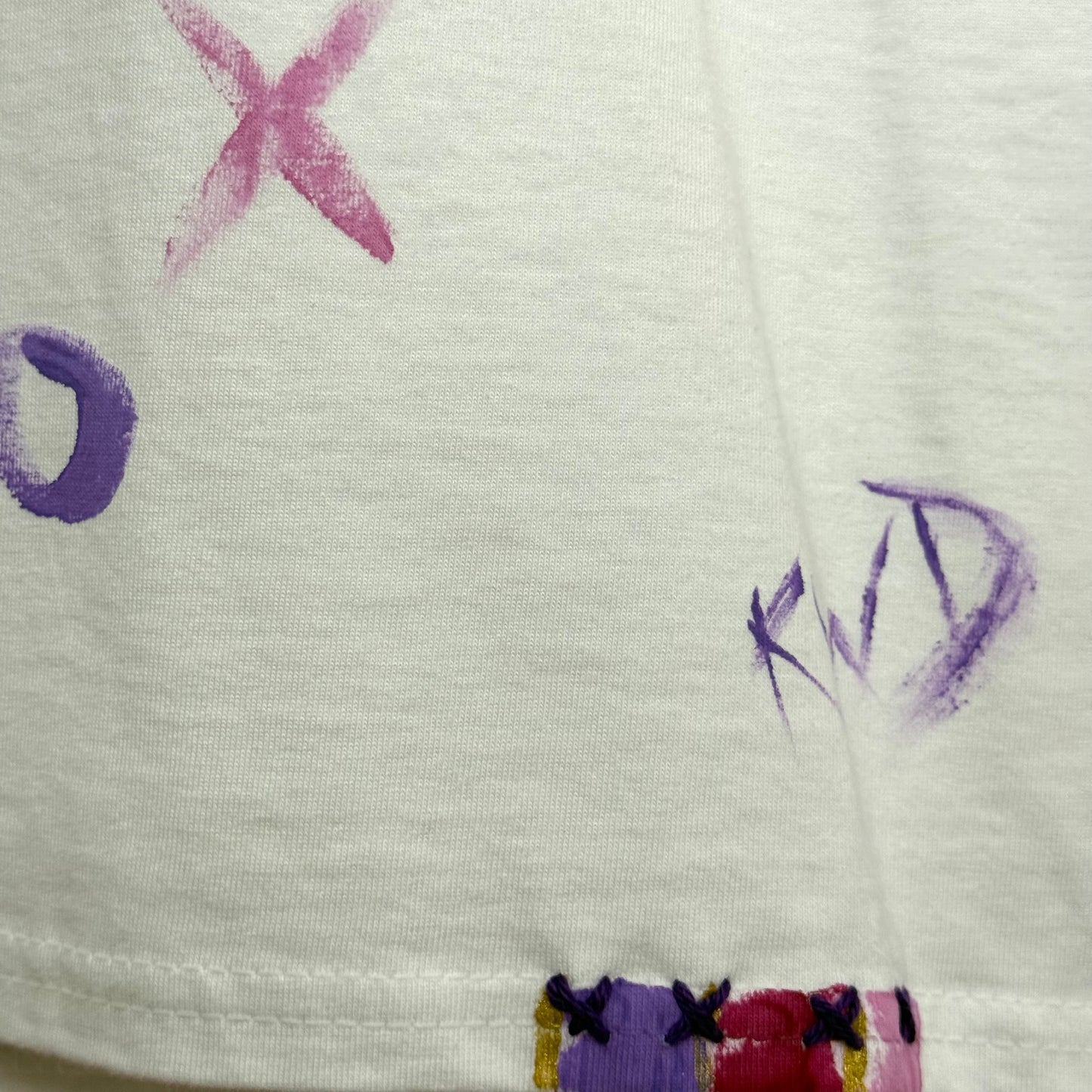 Naughts and crosses pinks multi coloured t-shirt - size M
