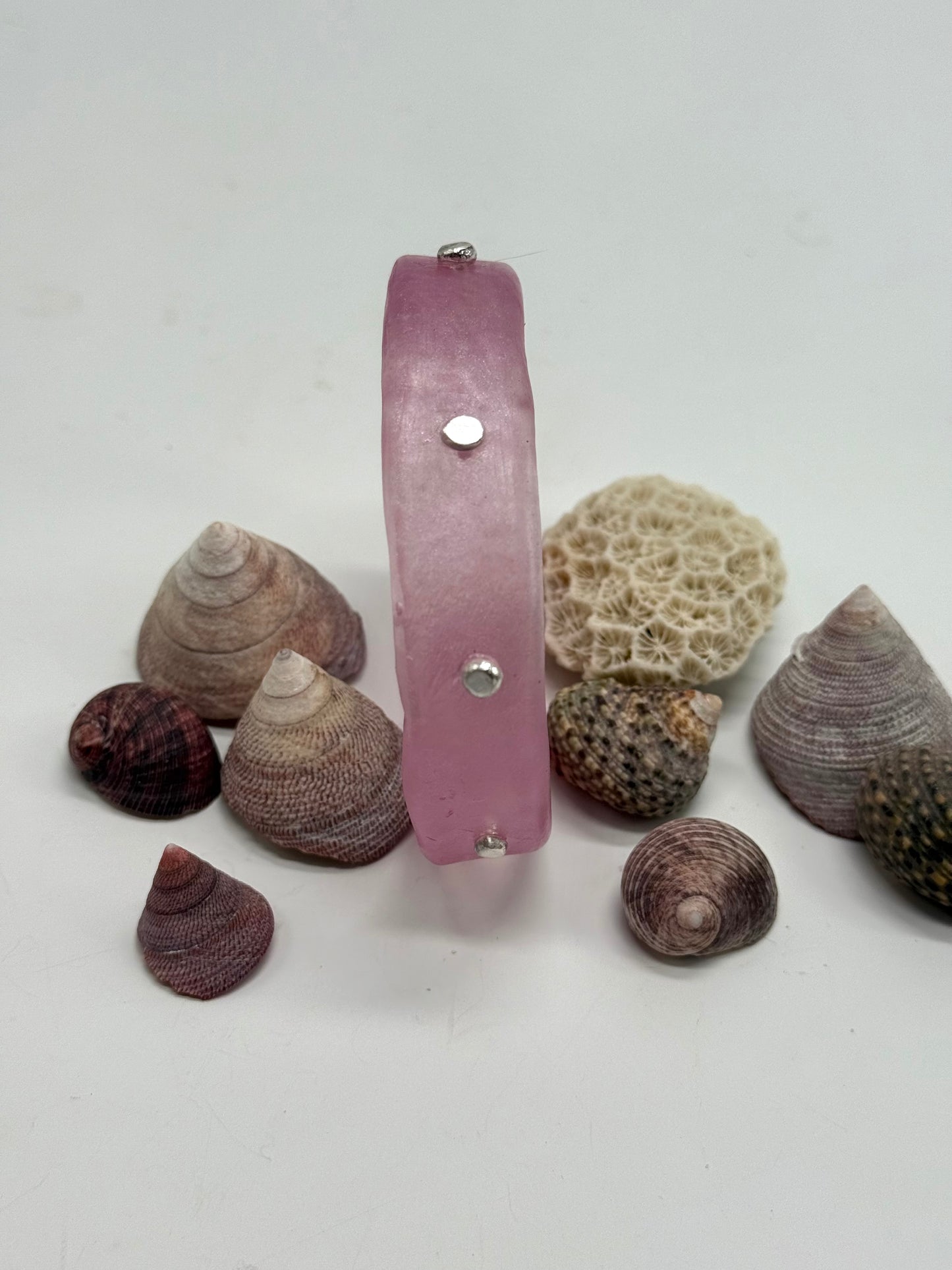 Pink KWD Classic Resin Bangle - XS