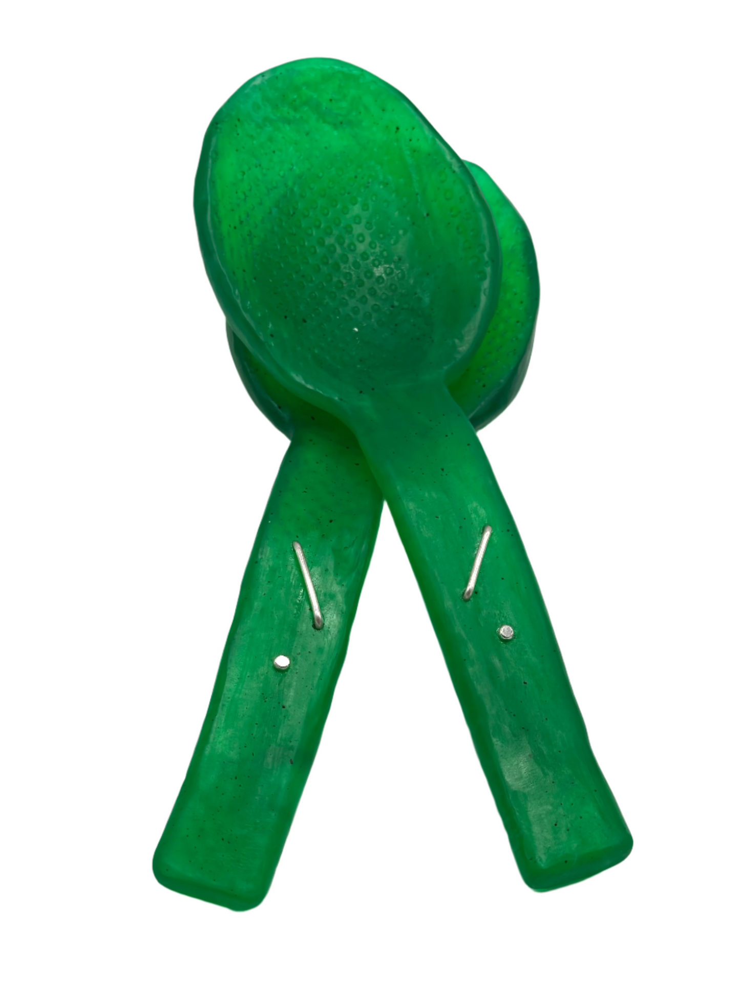 Salad Servers - Jade Green