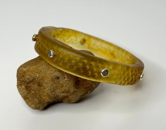 Honey Brown Spotty KWD Classic Resin Bangle