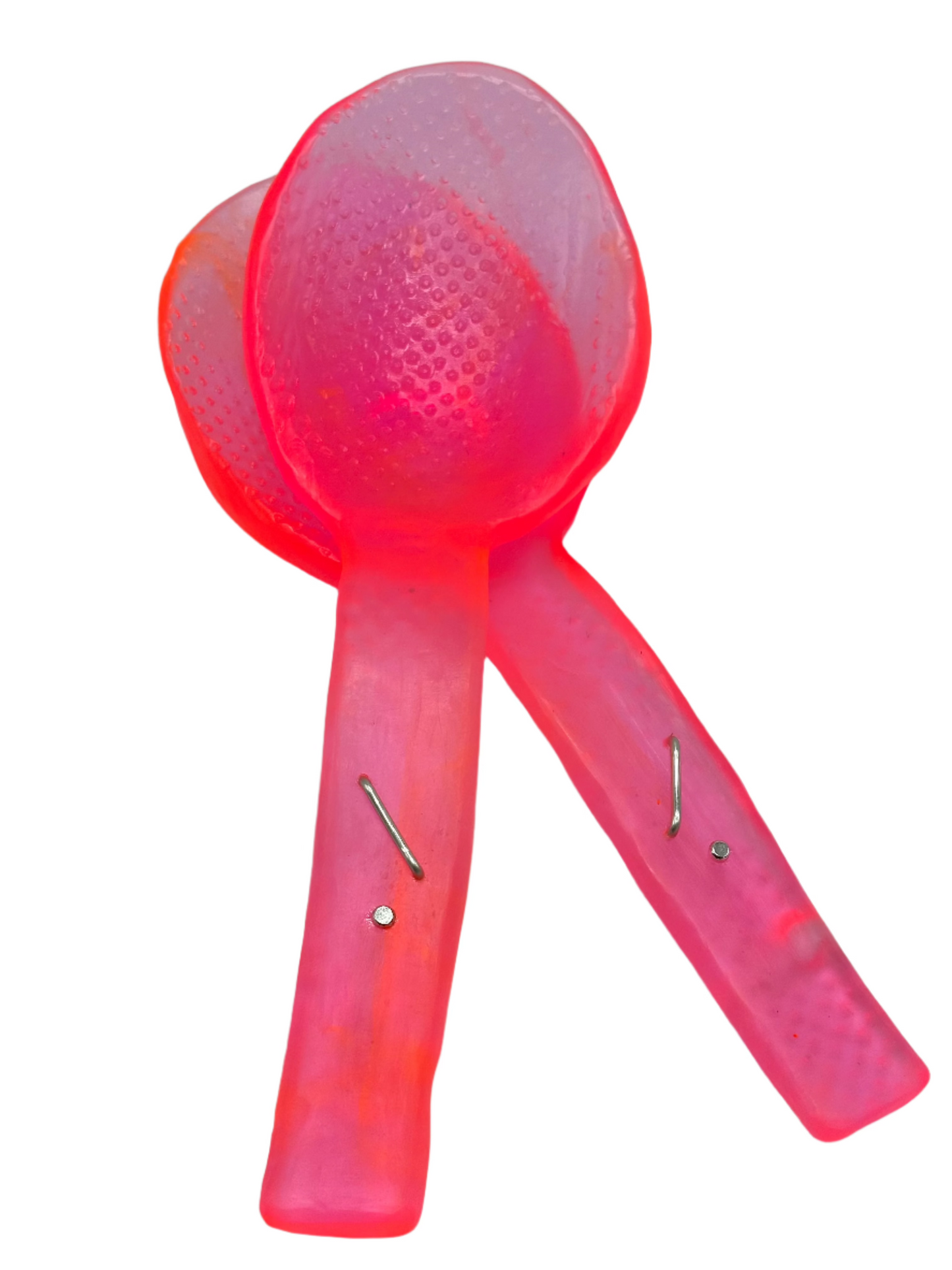 Salad Servers - Neon Pink