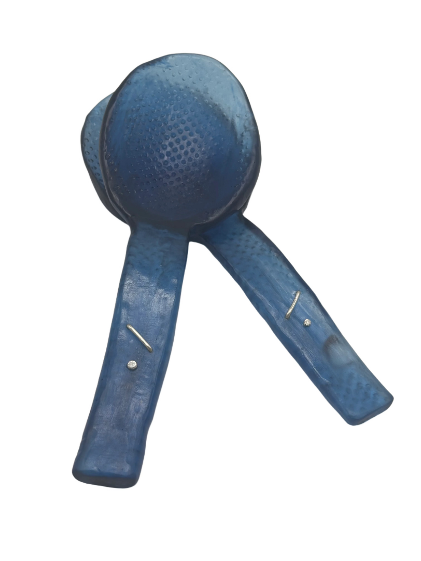 Salad Servers -Translucent Blue/navy