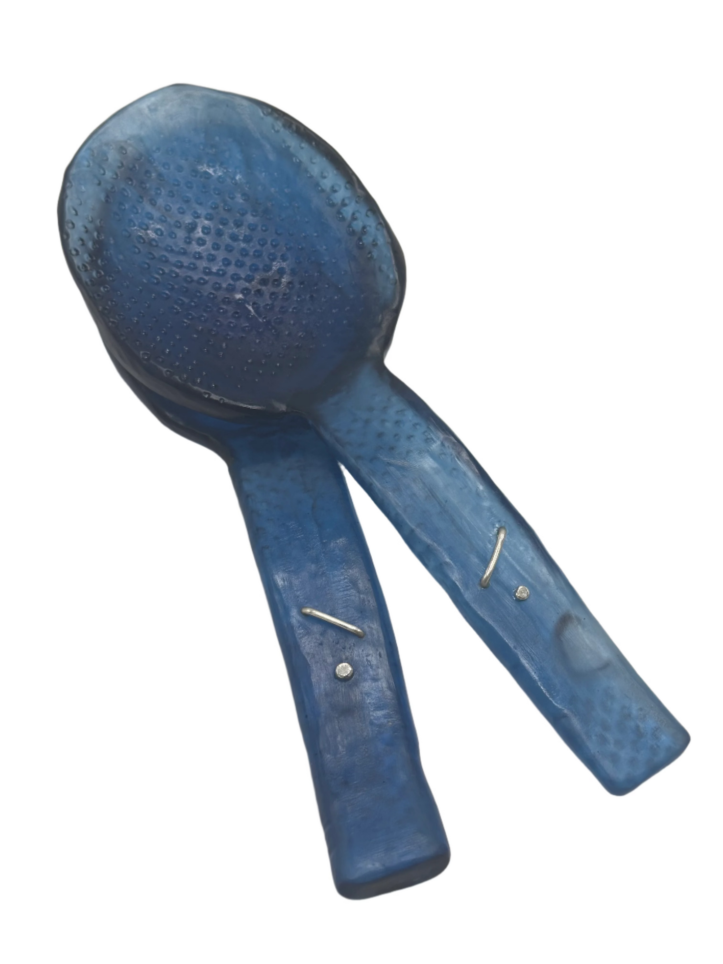 Salad Servers -Translucent Blue/navy