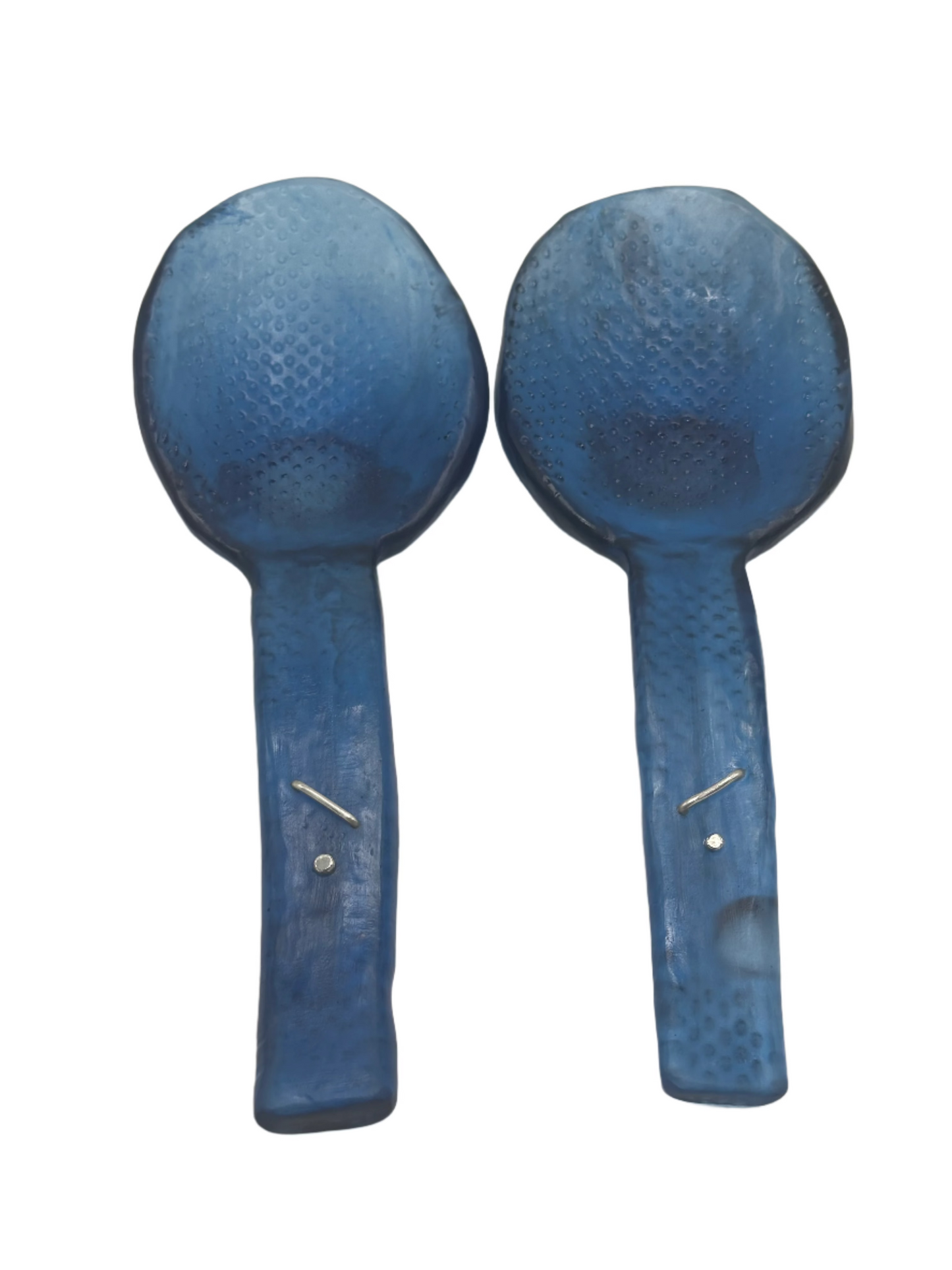 Salad Servers -Translucent Blue/navy